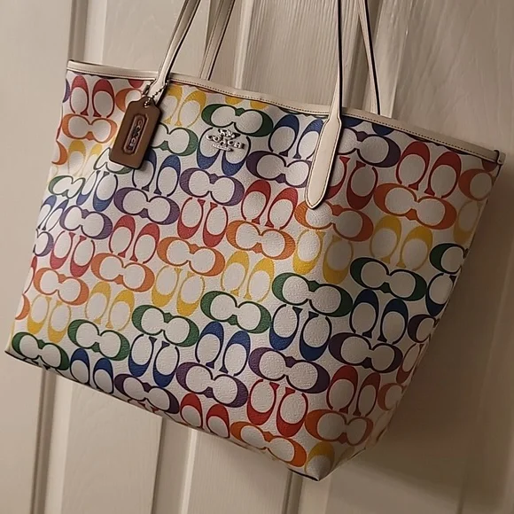 Coach Rainbow Bag, New with Tags - Picture 5 of 16
